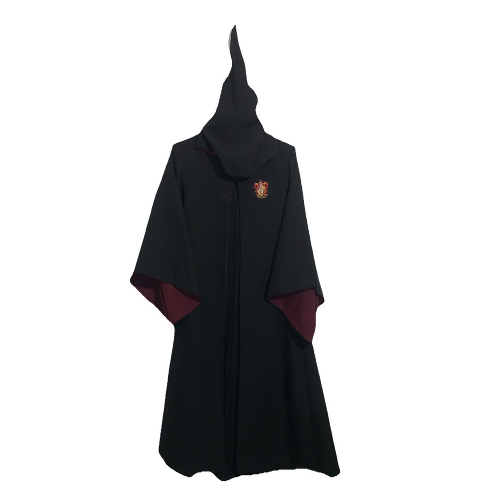 Universal Studios Harry Potter Gryffindor House Robe Long Cape Adult XS Hooded